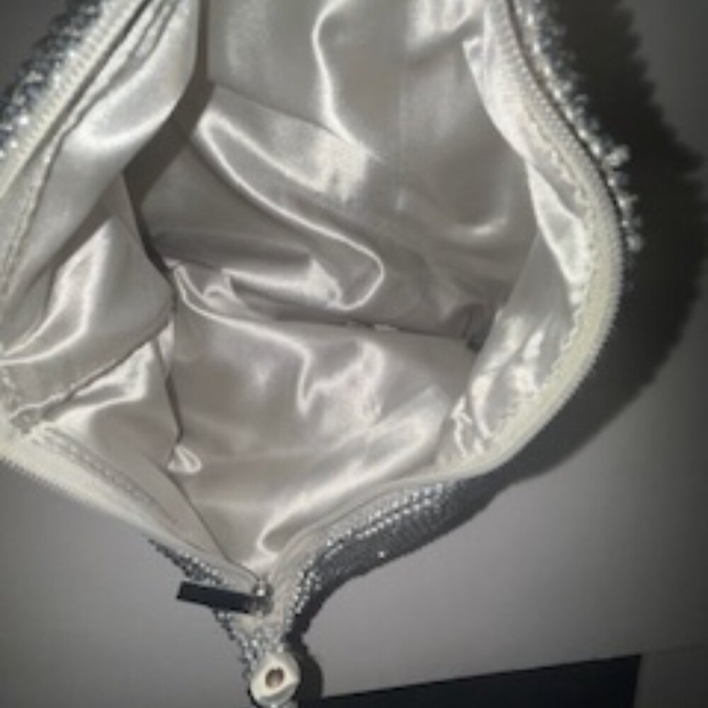 DSW- Silver Rhinestone Handbag - Picture 2 of 3